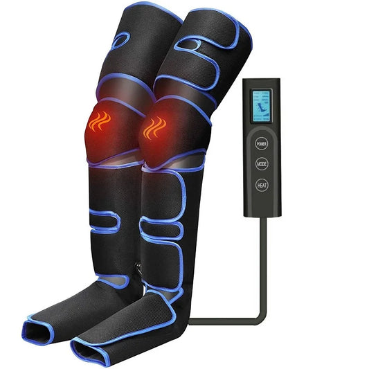 360° Foot and Leg Air Pressure Massager – Enhances Blood Circulation, Relieves Muscle Tension, and Supports Lymphatic Drainage