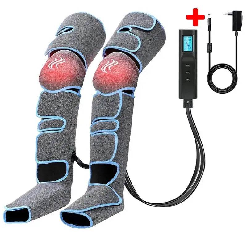 360° Foot and Leg Air Pressure Massager – Enhances Blood Circulation, Relieves Muscle Tension, and Supports Lymphatic Drainage